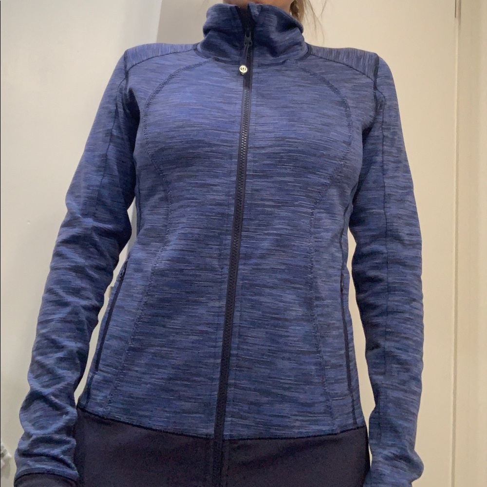 Blue Lululemon jacket size 8